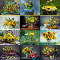 Jigsaw puzzle: Mood in yellow
