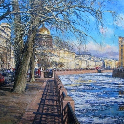 Jigsaw puzzle: Spring in St. Petersburg