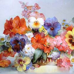 Jigsaw puzzle: Bouquet