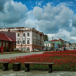 Jigsaw puzzle: Spring in Sarapul