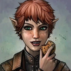 Jigsaw puzzle: The elf inquisitor loves cookies too