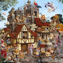 Jigsaw puzzle: Fairytale city