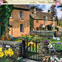 Jigsaw puzzle: Tulip Cottage
