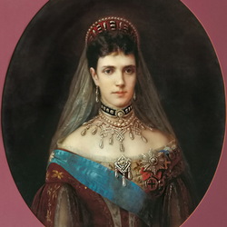 Jigsaw puzzle: Portrait of Empress Maria Feodorovna