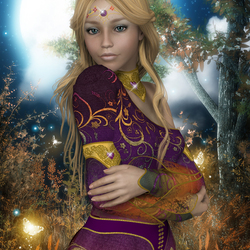 Jigsaw puzzle: My forest princess