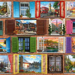 Jigsaw puzzle: Window