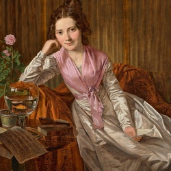 Jigsaw puzzle: Portrait of a girl