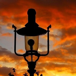 Jigsaw puzzle: Funny street lamp