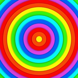 Jigsaw puzzle: Colored circles