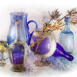 Jigsaw puzzle: Still life with dried flowers