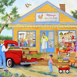 Jigsaw puzzle: Henry's Store
