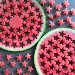 Jigsaw puzzle: Watermelon stars