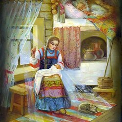 Jigsaw puzzle: Based on Russian folk tales