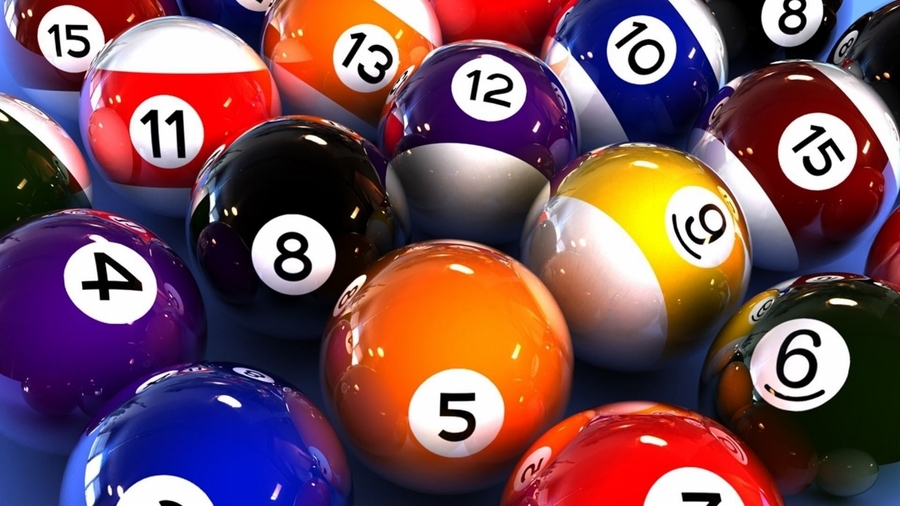 Jigsaw puzzle «Billiard balls» solve jigsaw puzzles online PuzzleIt