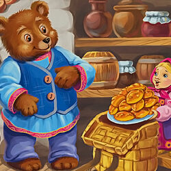 Jigsaw puzzle: Masha and the Bear