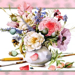 Jigsaw puzzle: A bouquet of inspiration