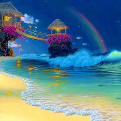Jigsaw puzzle: Paradise Beach