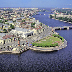 Jigsaw puzzle: St. Petersburg spit of Vasilievsky Island