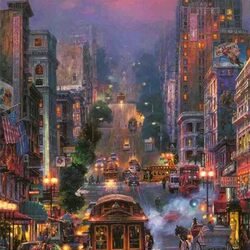 Jigsaw puzzle: Streets of San Francisco