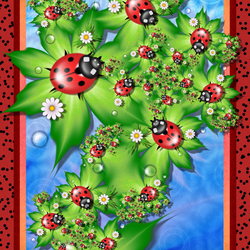 Jigsaw puzzle: Ladybug islands