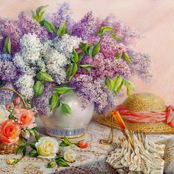 Jigsaw puzzle: Lilac scent