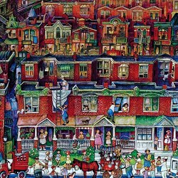Jigsaw puzzle: Neighbors