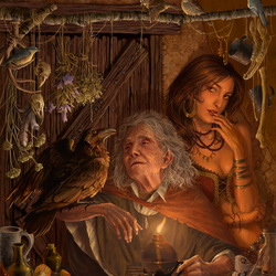 Jigsaw puzzle: Feathers and tinctures