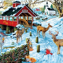 Jigsaw puzzle: Forest dwellers