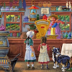 Jigsaw puzzle: For candy