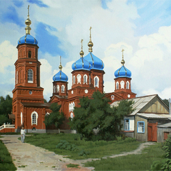 Jigsaw puzzle: Church of the Intercession
