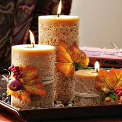 Jigsaw puzzle: Autumn candles