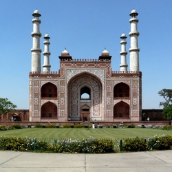 Jigsaw puzzle: Mausoleum of Akbar in Sikandra