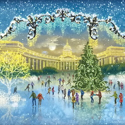 Jigsaw puzzle: Christmas tree at the Kazan Cathedral