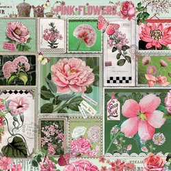 Jigsaw puzzle: Pink flowers