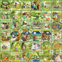 Jigsaw puzzle: Forest stories