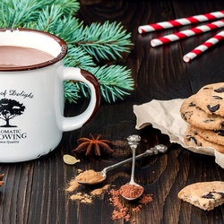 Jigsaw puzzle: Cocoa with cookies