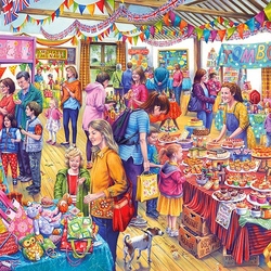 Jigsaw puzzle: Buying souvenirs