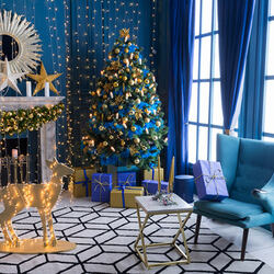 Jigsaw puzzle: New Year's interior