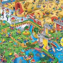 Jigsaw puzzle: Sports town