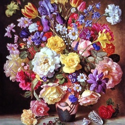 Jigsaw puzzle: Bouquet for beloved