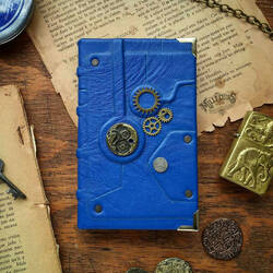 Jigsaw puzzle: Steampunk Blue Book