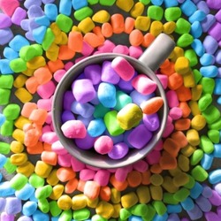 Jigsaw puzzle: Multicolored sweets