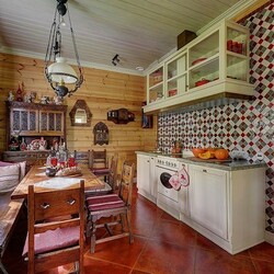 Jigsaw puzzle: Country house interior