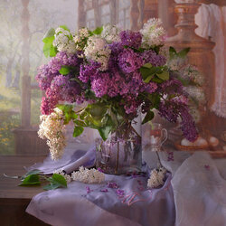Jigsaw puzzle: The lilac of my soul
