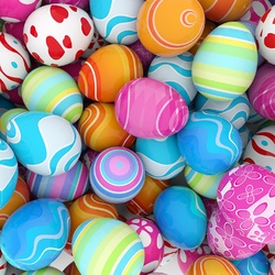 Jigsaw puzzle: Easter multicolor