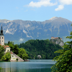 Jigsaw puzzle: Lake Bled. Slovenia