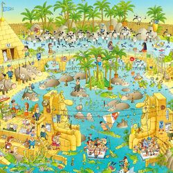 Jigsaw puzzle: On the Nile