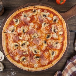 Jigsaw puzzle: Assorted pizza