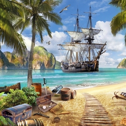 Jigsaw puzzle: Pirate Coast