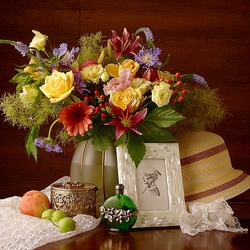 Jigsaw puzzle: Still life with a hat